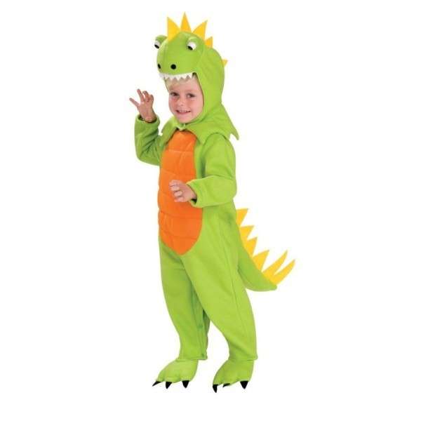 Costume verde e arancione