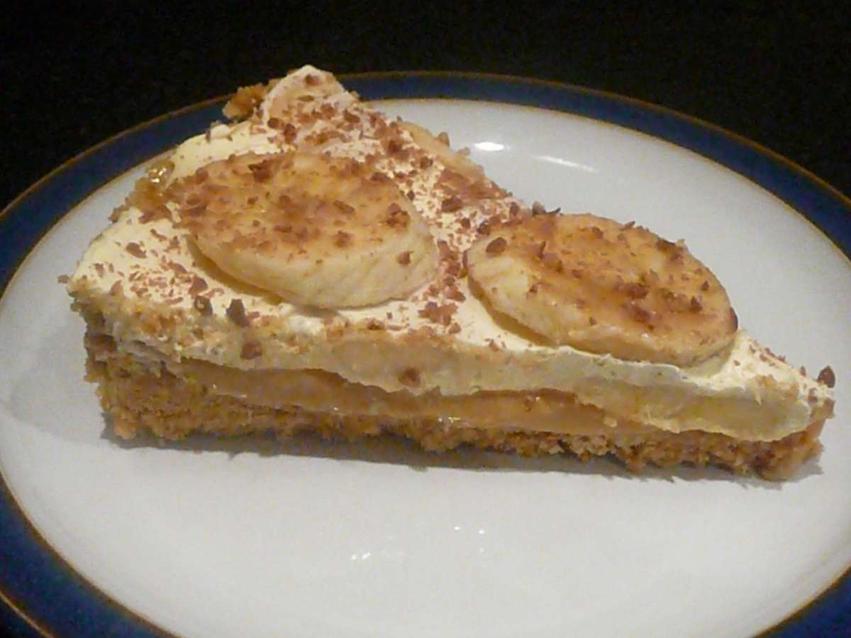 Fetta di banoffee cake