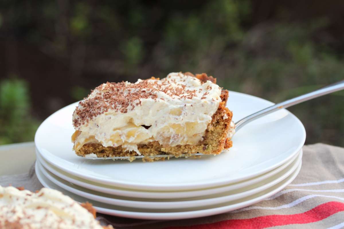 Fetta di banoffee pie