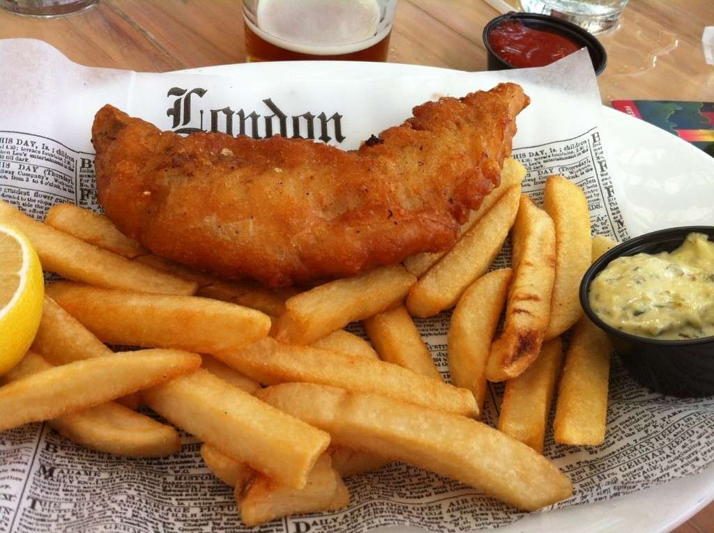 Fish and chips di londra