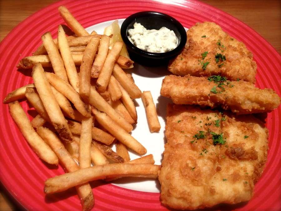 Fish and chips homemade