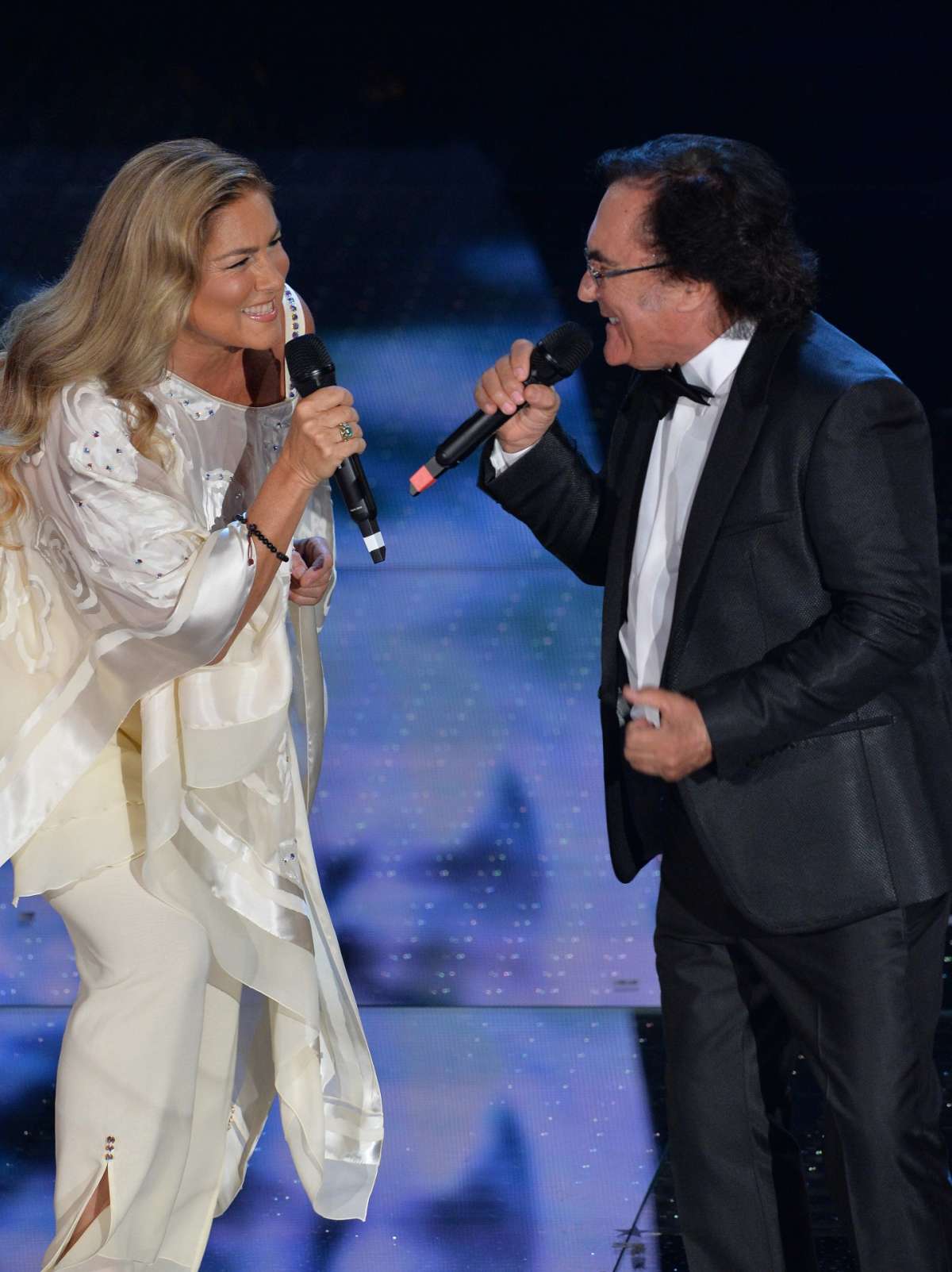 Il duetto dell'ex coppia a Sanremo
