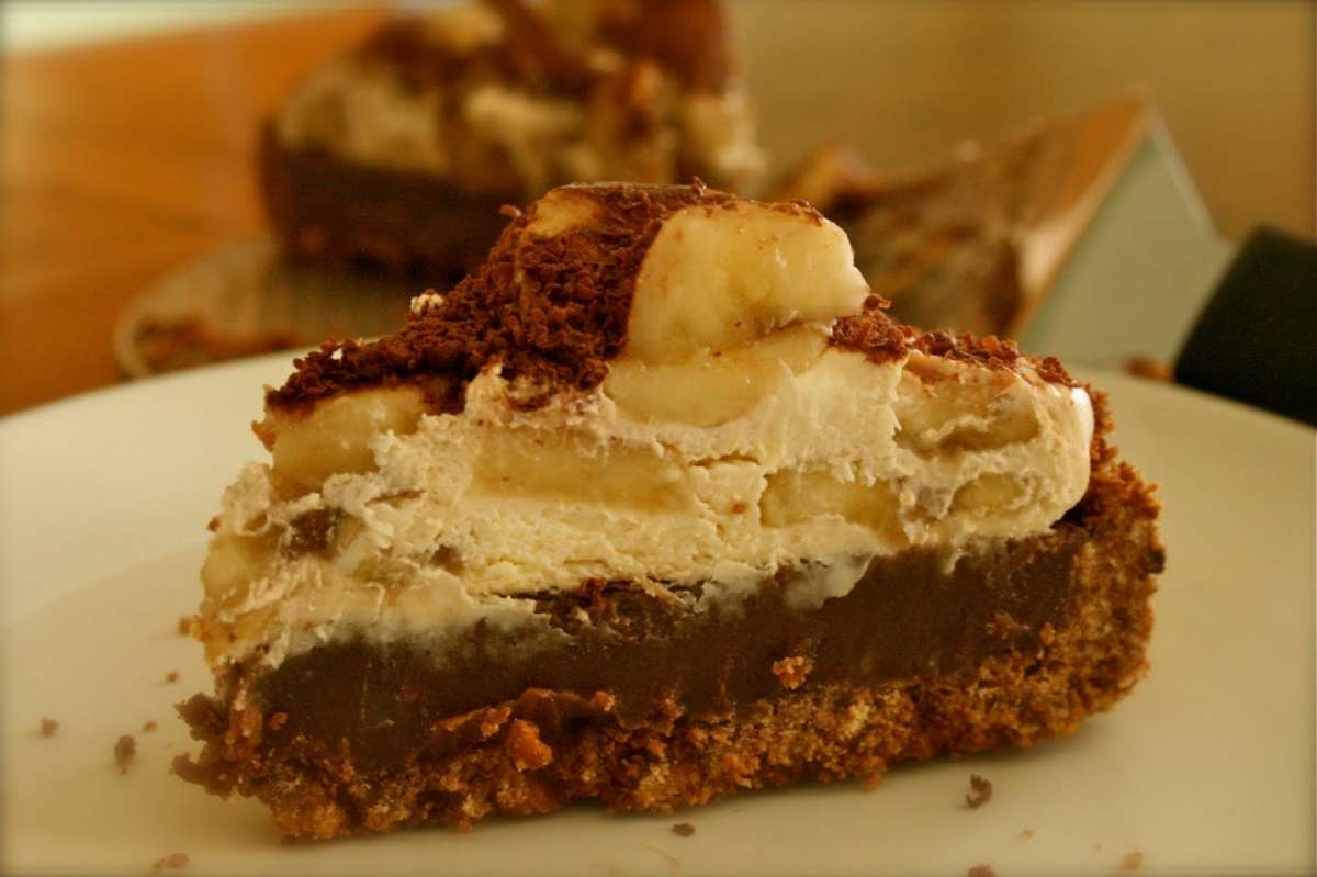 Interno banoffee cake