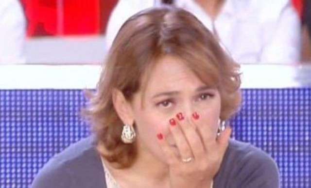 La conduttrice tv dispiaciuta
