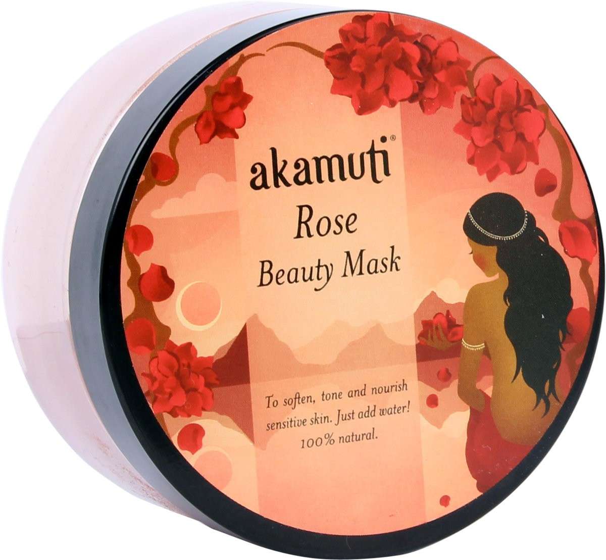 Maschera pelli mature alla rosa di Akamuti