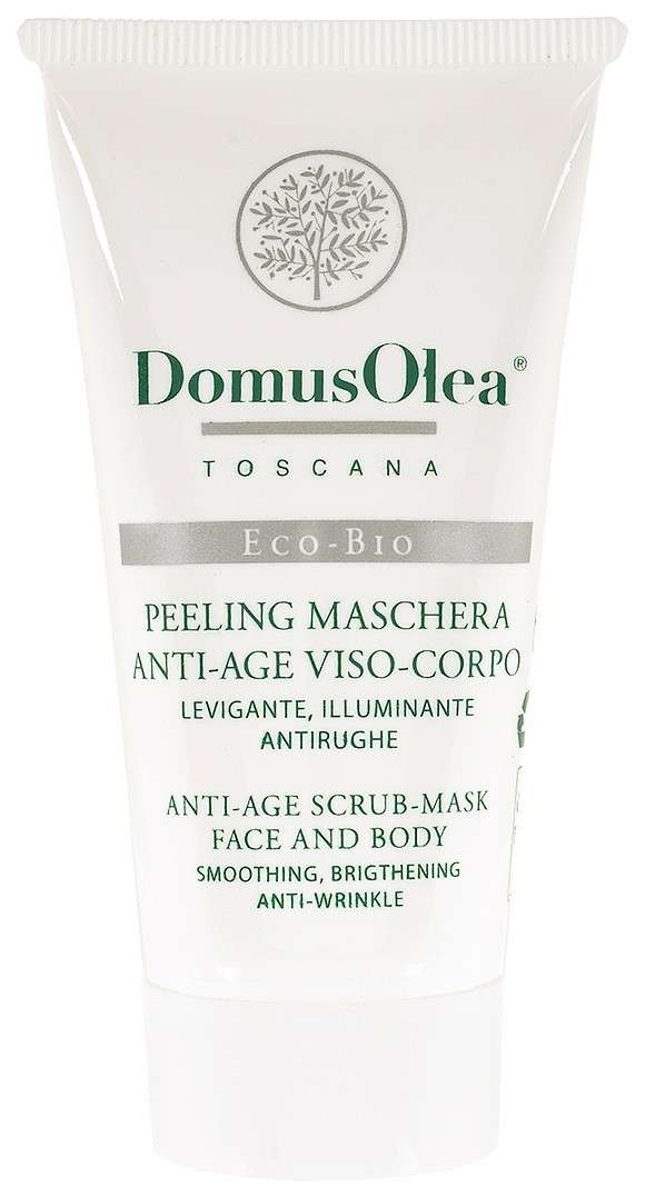 Maschera viso anti-age levigante e illuminante di DomusOlea Toscana eucalipto e rosmarino