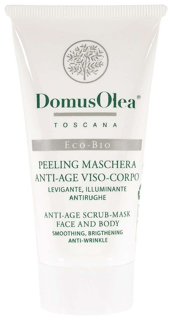 Maschera viso anti-age levigante e illuminante di DomusOlea Toscana eucalipto e rosmarino