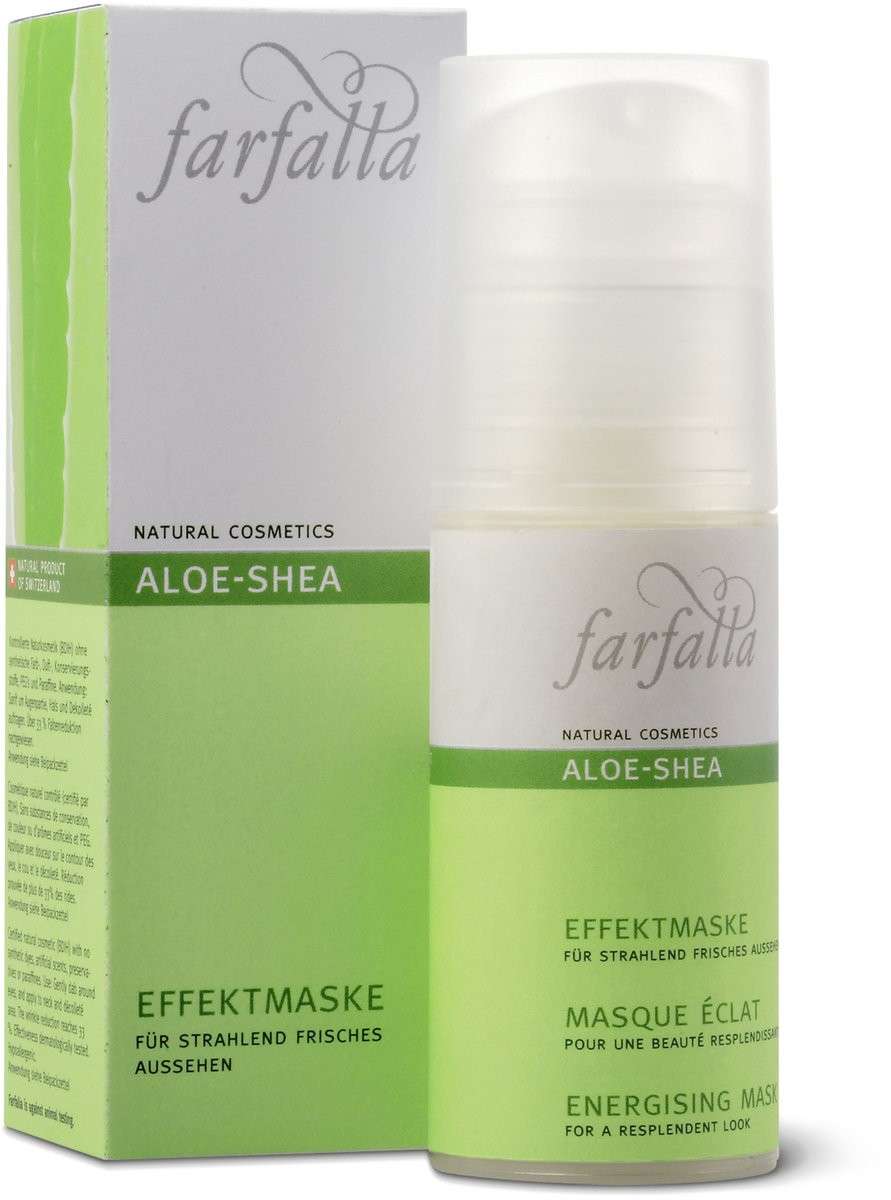 Maschera viso Farfalla all'aloe