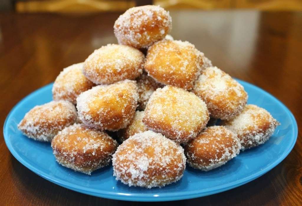 Mini zeppole ripiene