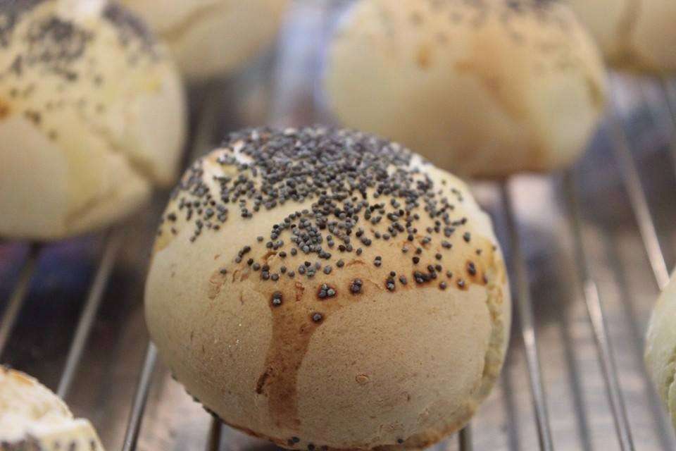 Panini con granella al cioccolato