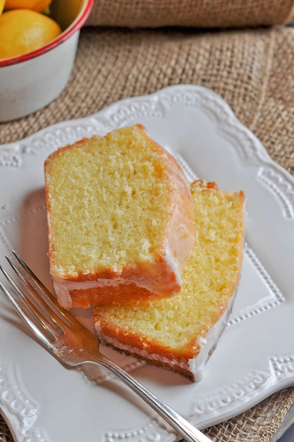 Pound cake al limone