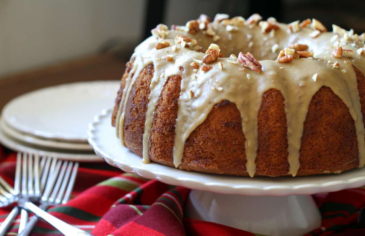 Pound cake alla zucca e noci