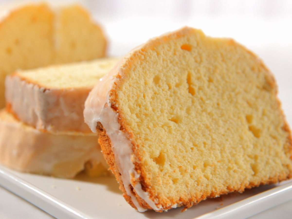 Pound cake con glassa