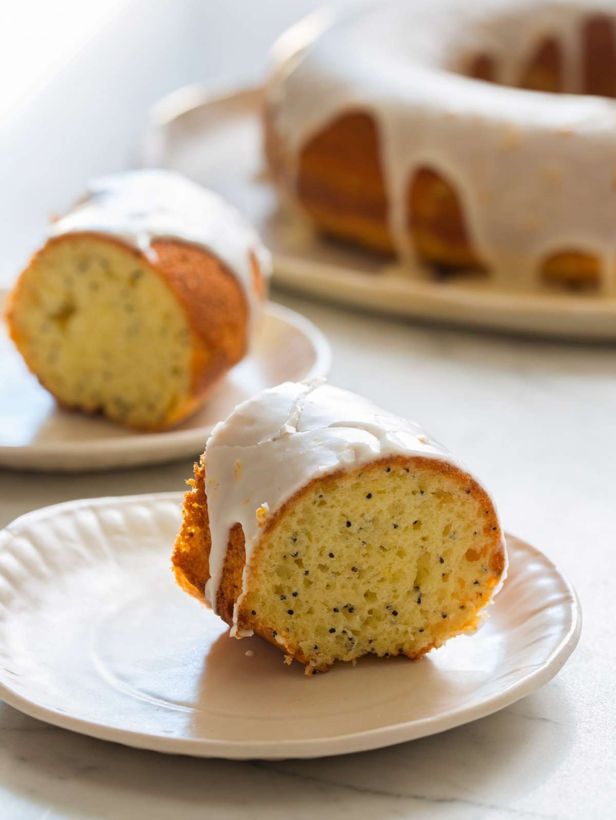 Pound cake con semi di papavero