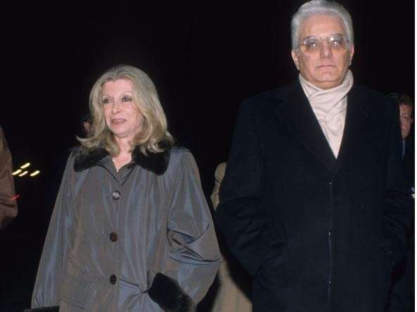 Sergio Mattarella e Marisa Chiazzese