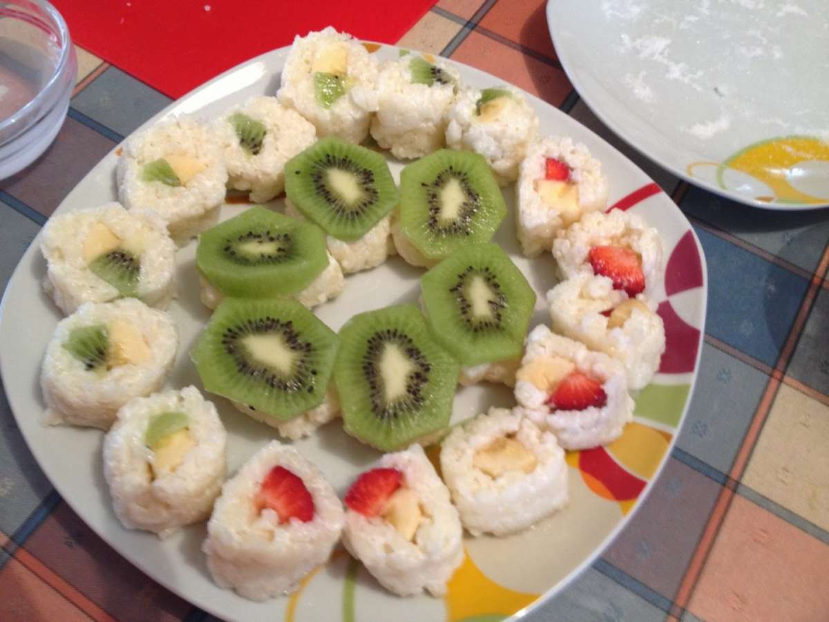Sushi alla frutta