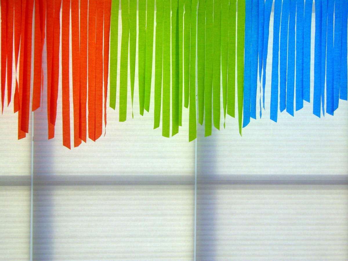 Tenda colorata