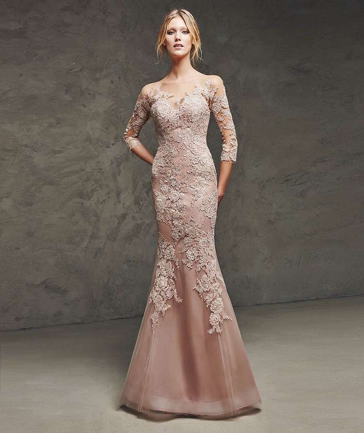 Vestito cipria Pronovias