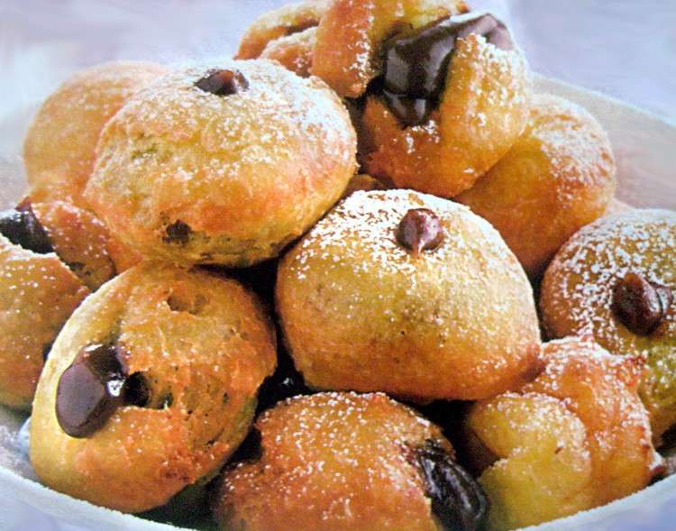 Zeppole con Nutella