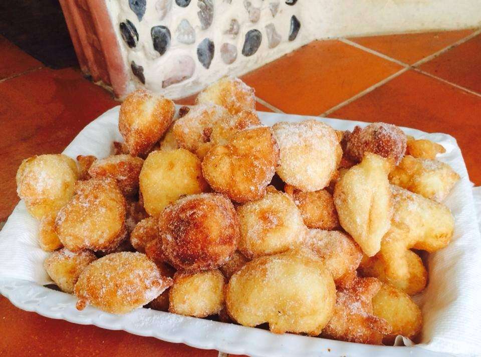 Zeppole pronte da gustare