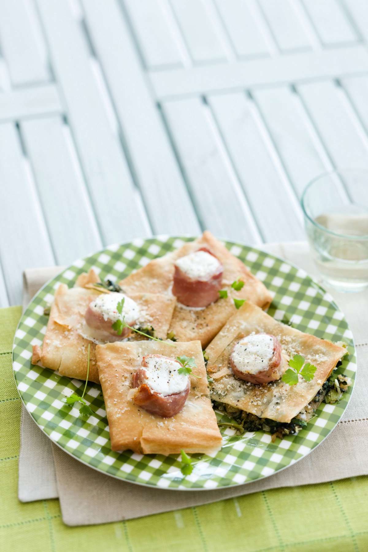 Aperitivo fatto con pasta fillo