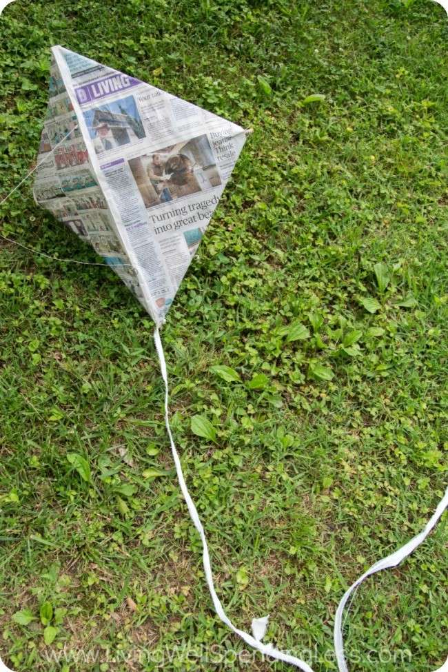 Aquilone di giornale