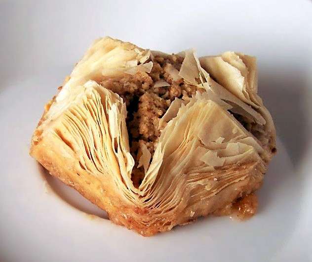 Baklava con pasta fillo