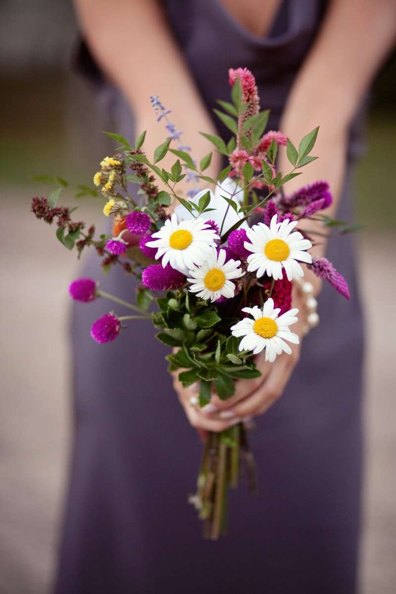 Bouquet con fiori di campo