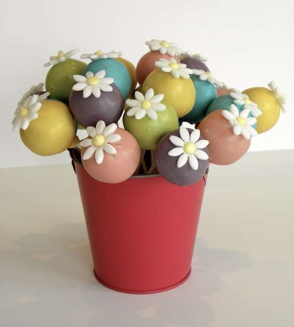 Cake pops colorati