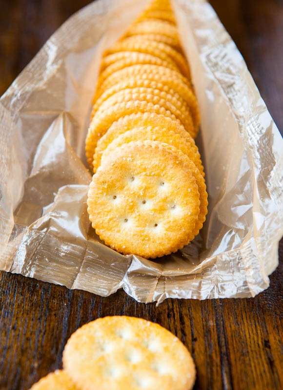 Cracker biscotti fatti in casa
