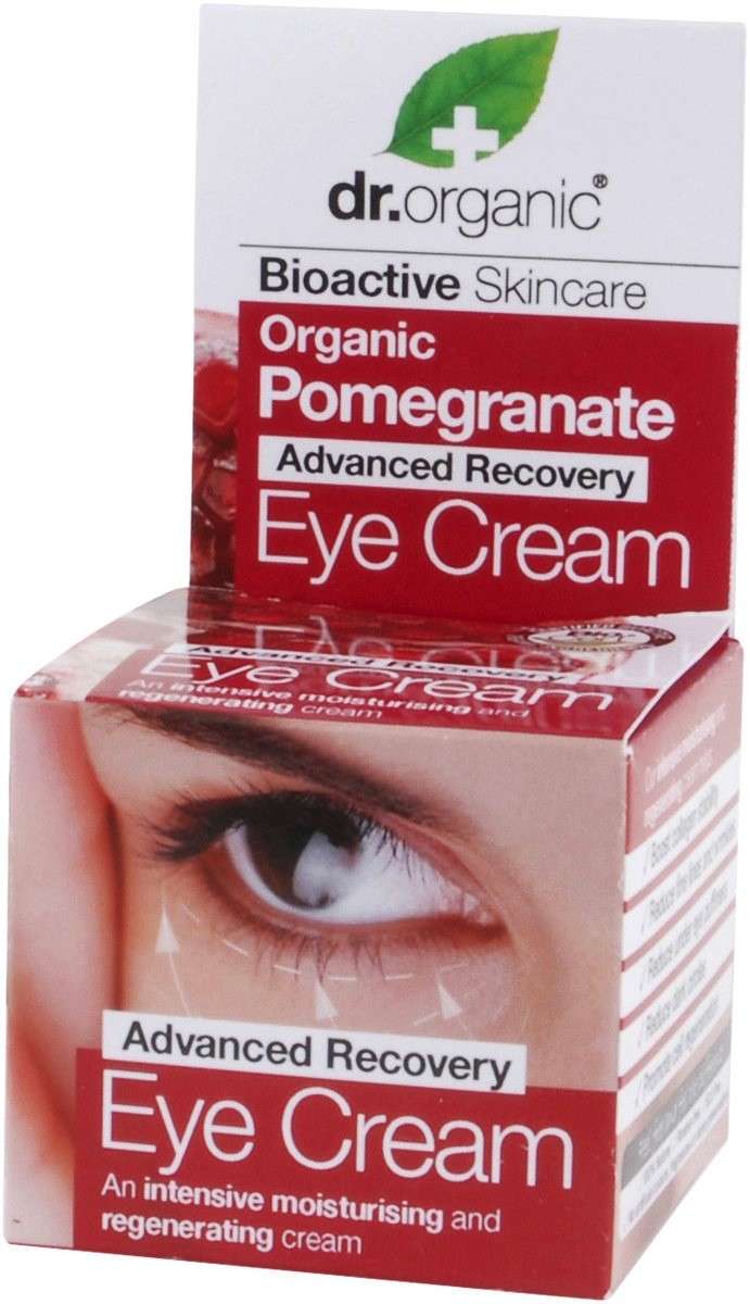 Crema contorno occhi antirughe al melograno Dr Organic