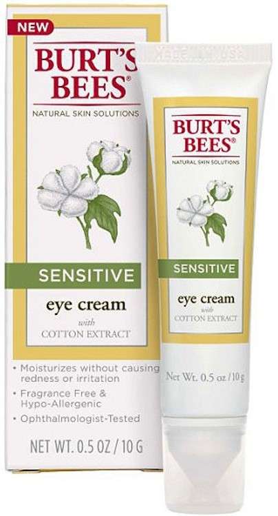 Crema contorno occhi con pappa reale ed estratti di cotone pelli sensibili Burt's Bees