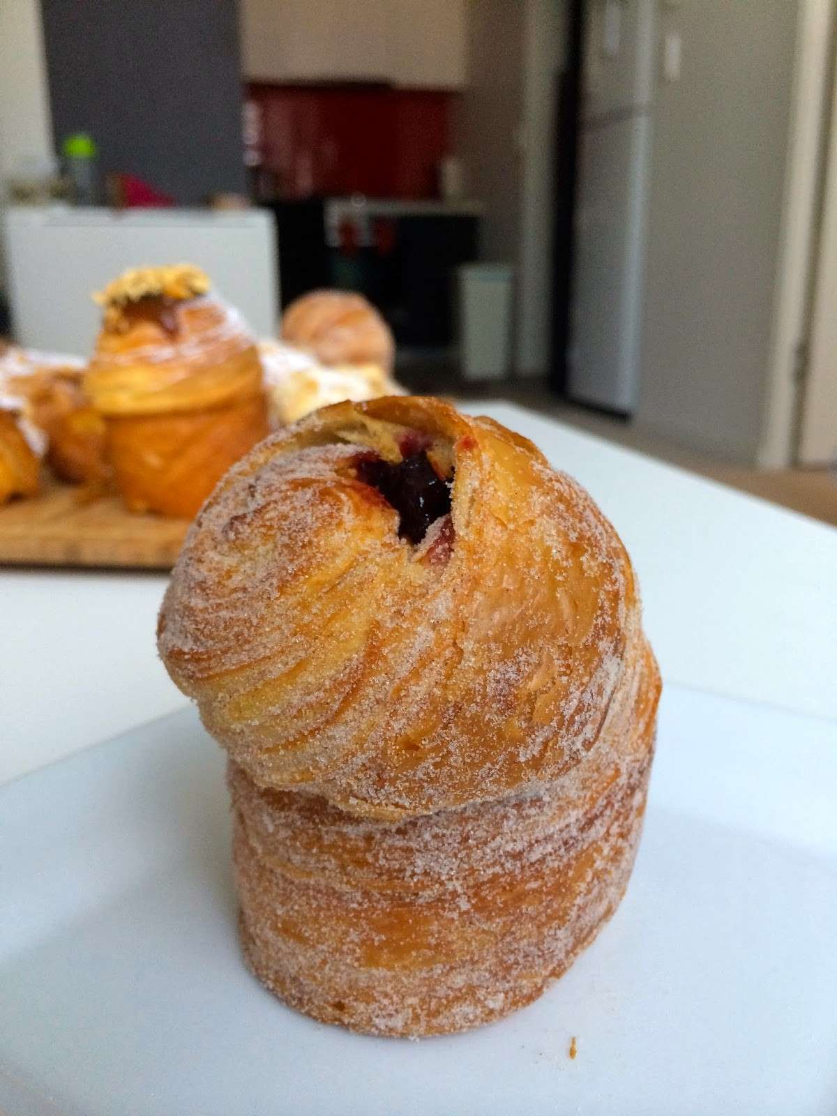 Cruffin con confettura