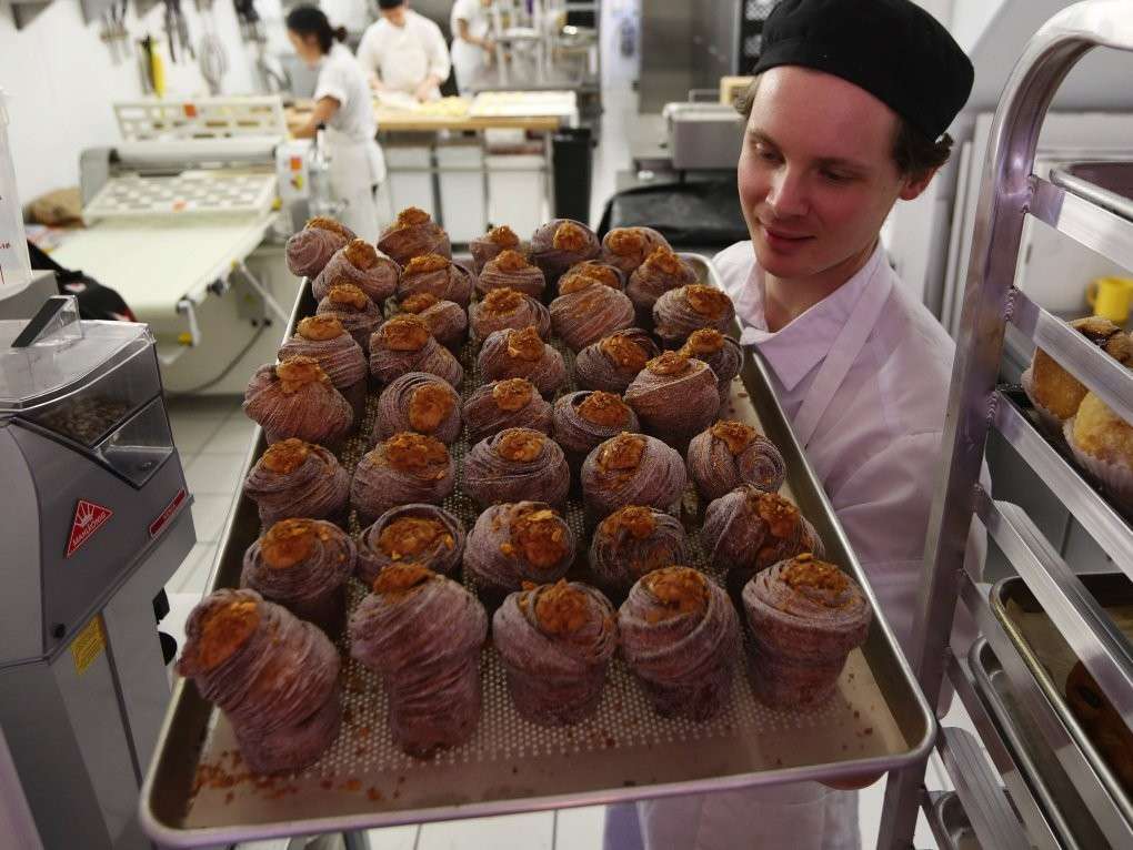 Cruffin preparazione