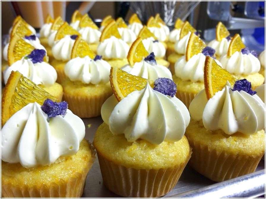 Cupcakes mimose