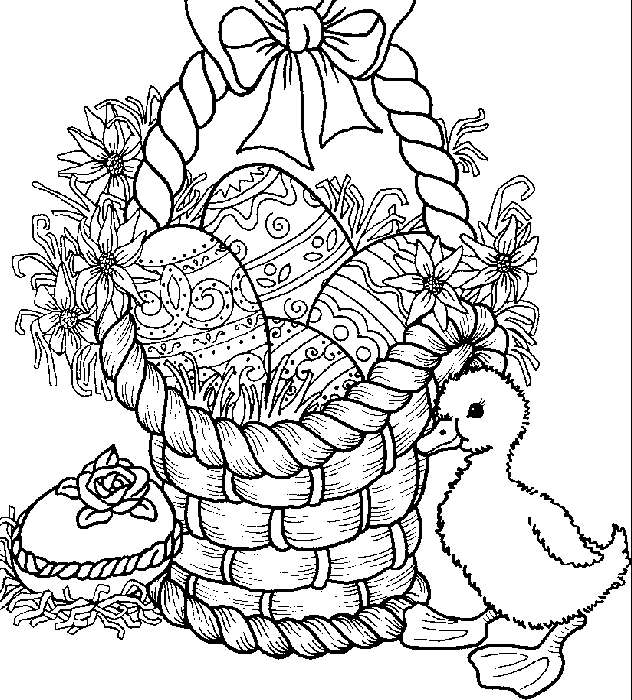 Disegni da colorare per Pasqua