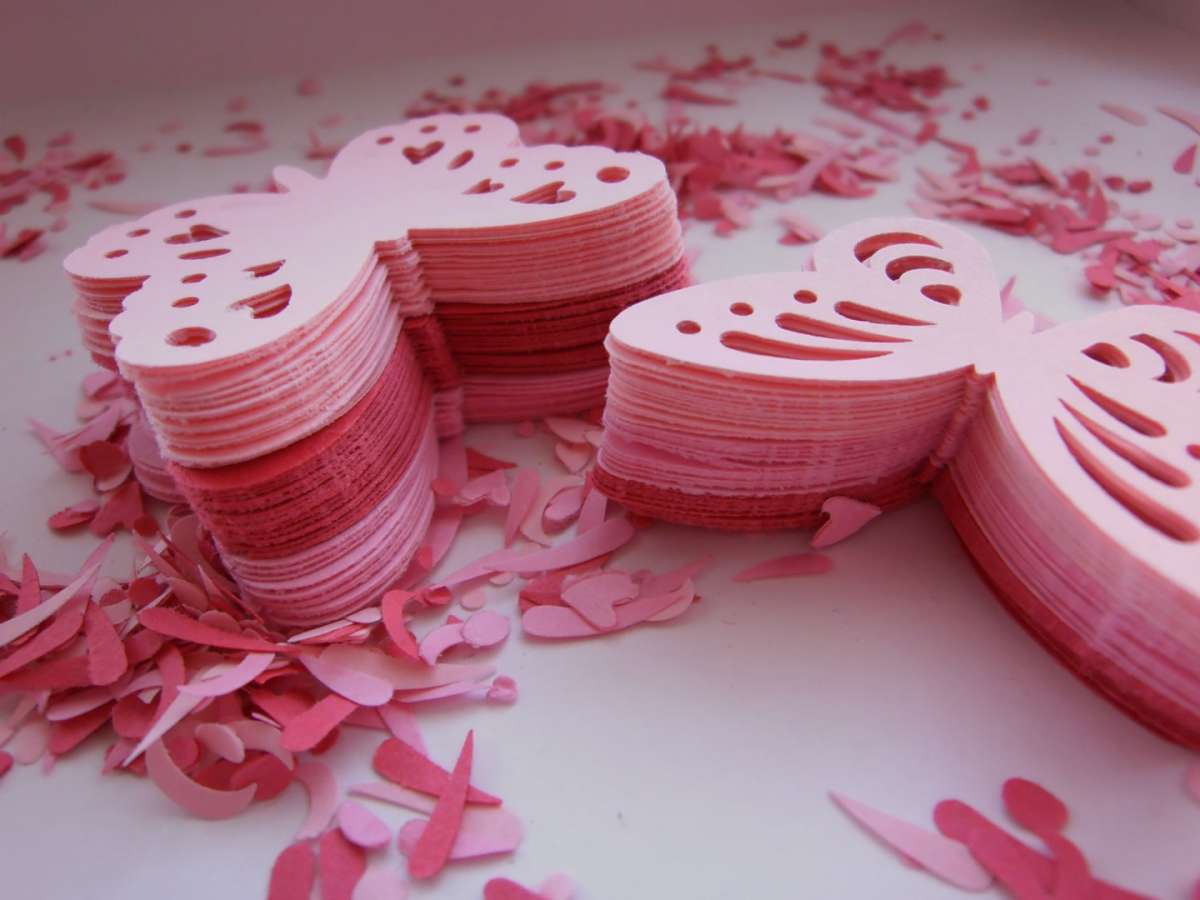 Farfalle rosa