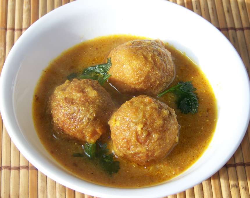 Kofta al curry