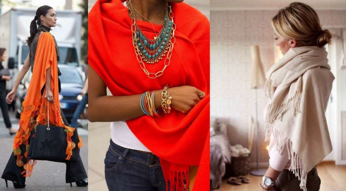 Look con la pashmina