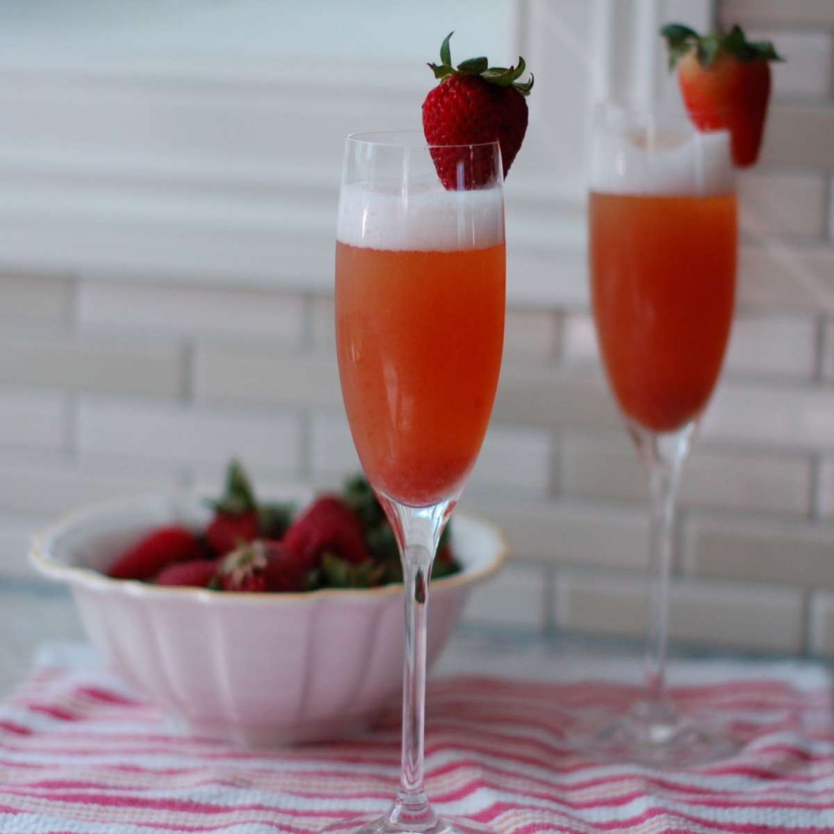 Mimosa alle fragole
