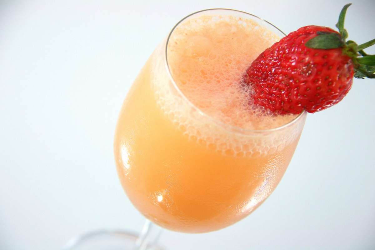 Mimosa con fragola