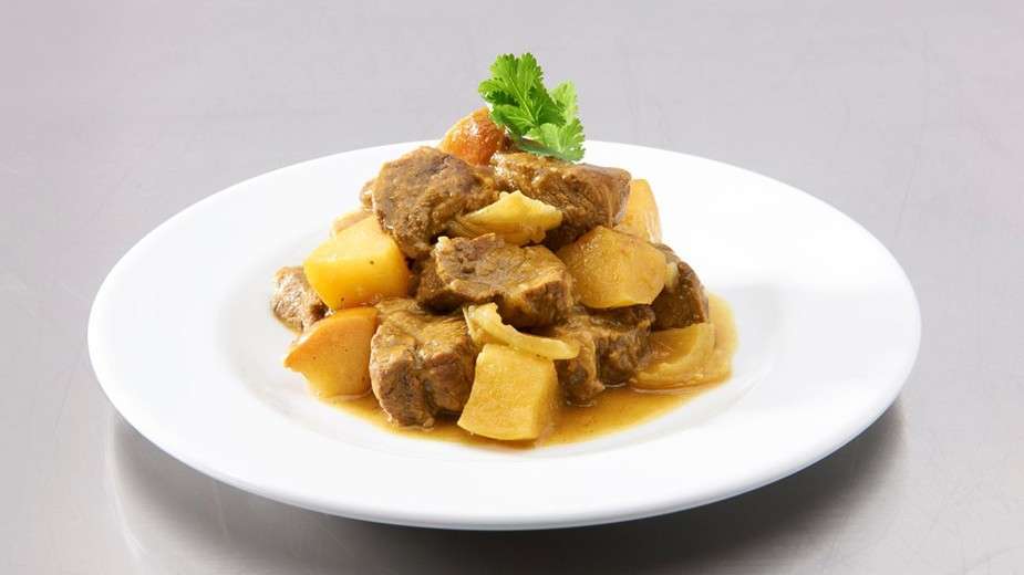 Pezzi d'agnello in fricassea