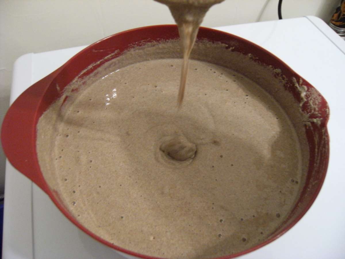 Preparazione pane injera