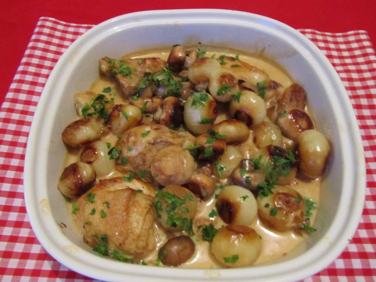 Ricetta agnello in fricassea con contorni