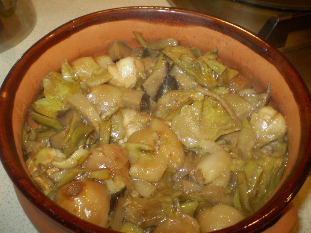 Ricetta agnello in fricassea con contorno