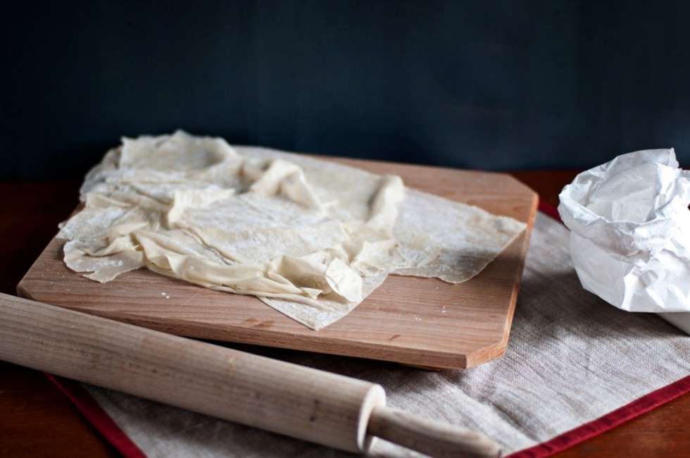 Ricetta classica di pasta fillo