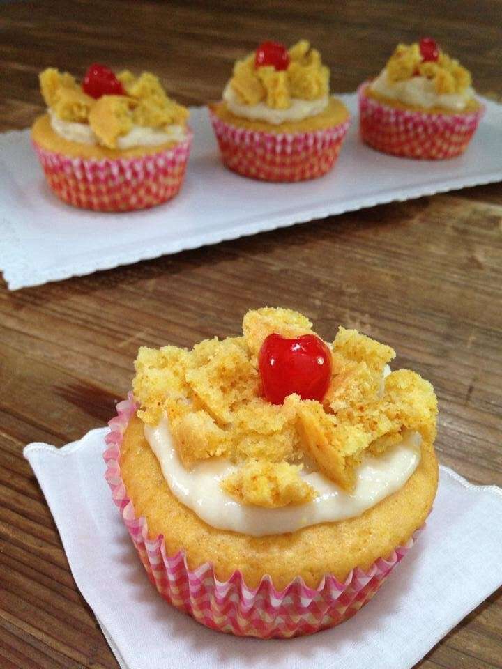 Ricetta leggera mimosa cupcake