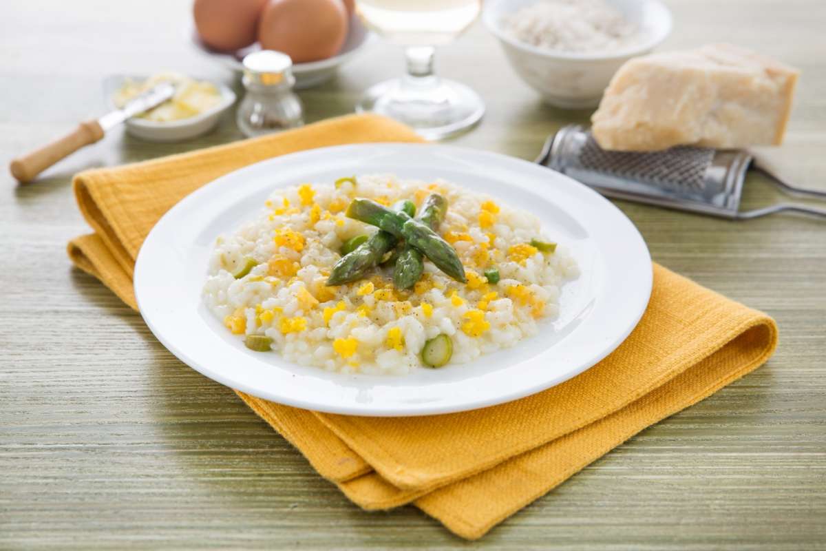 Ricetta risotto mimosa