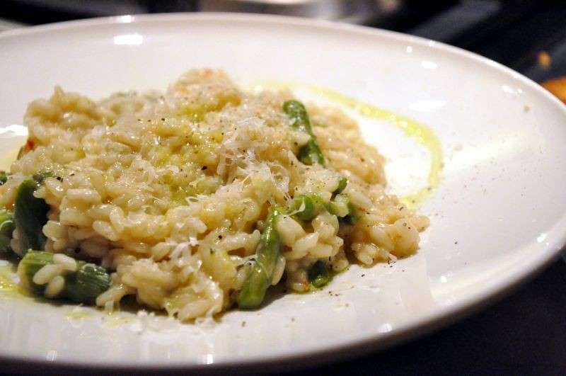 Risotto asparagi e uova