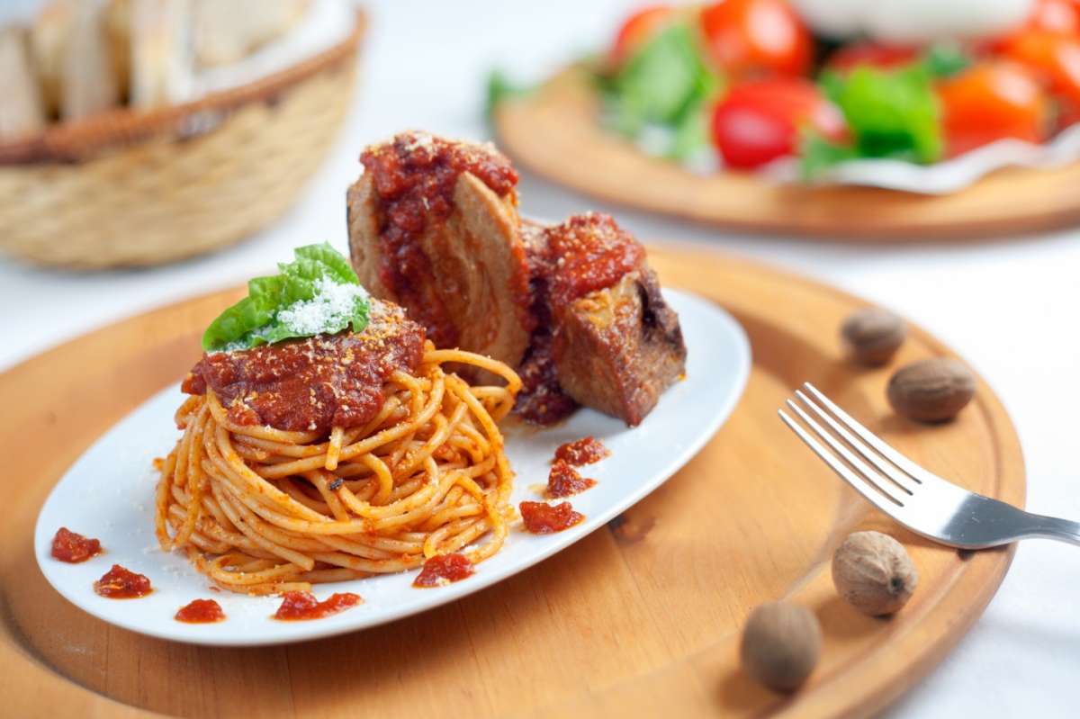 Spaghetti con ragù